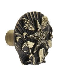 Seaside Collage Knob